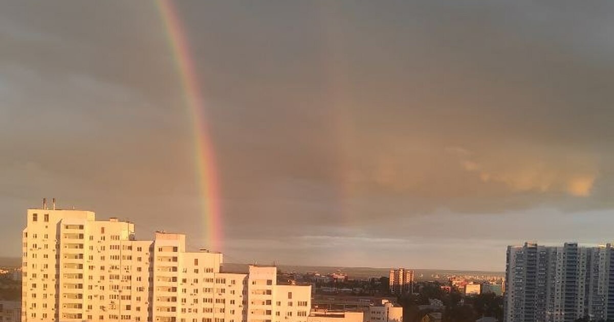 После сильного дождя в Самаре вечером 27 мая в ...