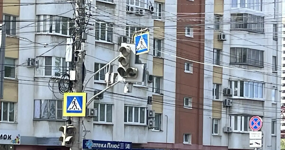 На участке возможно осложнение дорожной ситуации