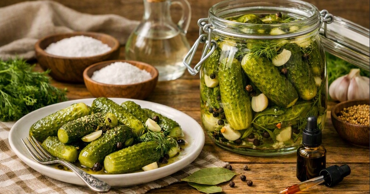 Огурцы «солю» по-шведски — за 2 часа: хрустящие, как свежие, с вкуснейшим рассолом Огурцы по-шведски - хороший вариант для тех, кт...