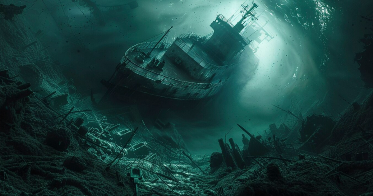 Ученые нашли древнее «кладбище кораблей» у берегов Птолемаиды Польские археологи обнаружили у берегов Ливии д...