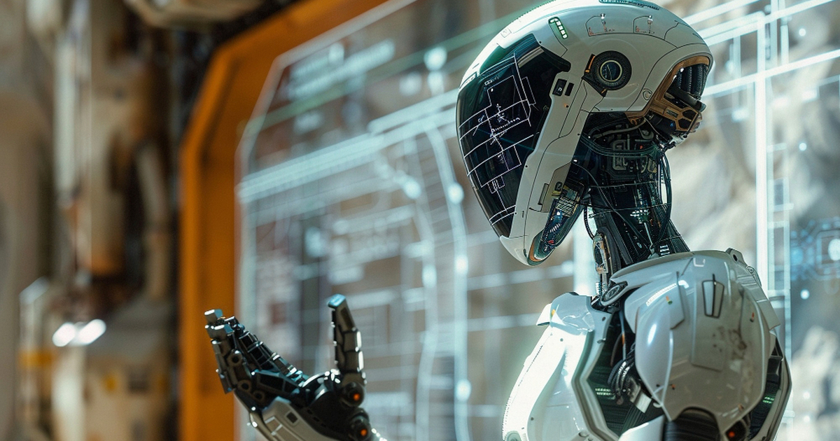 Гуманоидный робот Optimus, разработанный компан...