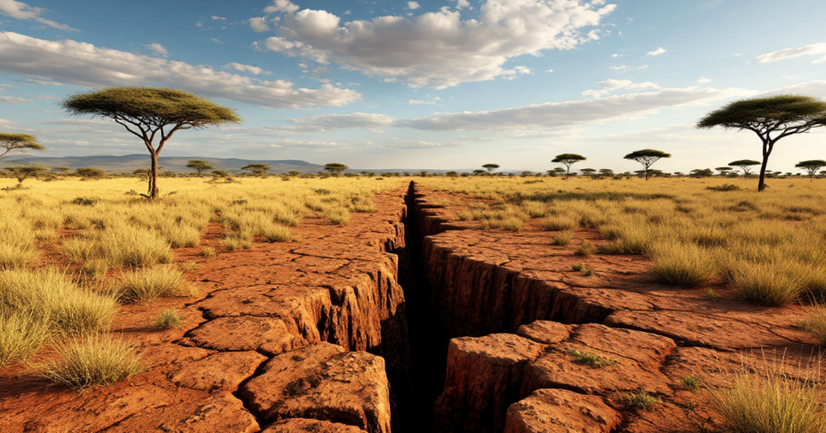 Горы выше Гималаев: Африканский рифт меняет континент прямо на глазах В Восточной Африке формируется будущий гигантск...