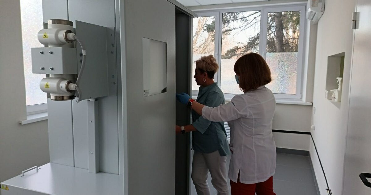 Здесь установили современные рентген, маммограф...