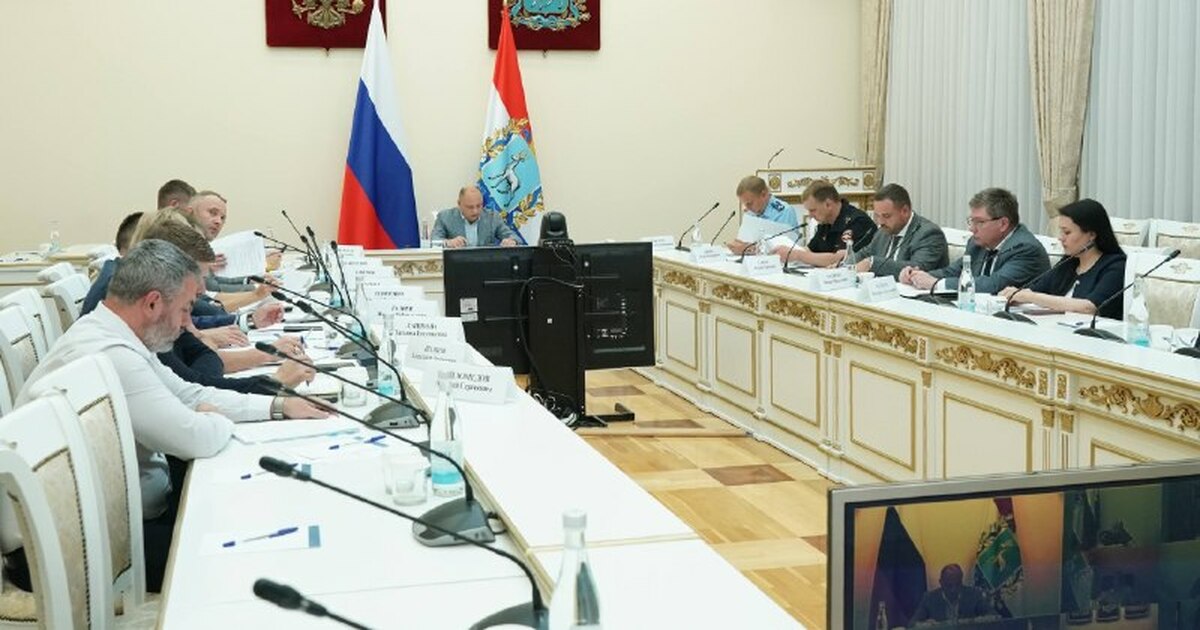 Прошло заседание областной межведомственной ком...
