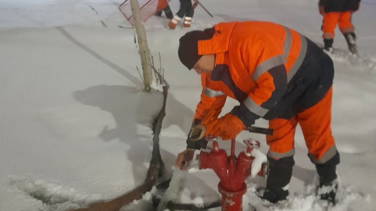 Параметры воды после переключения водоводов соо...