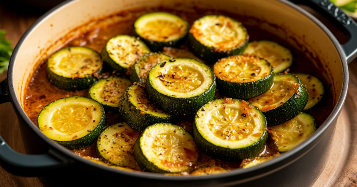 Американская кассероль из кабачков: летняя запе...