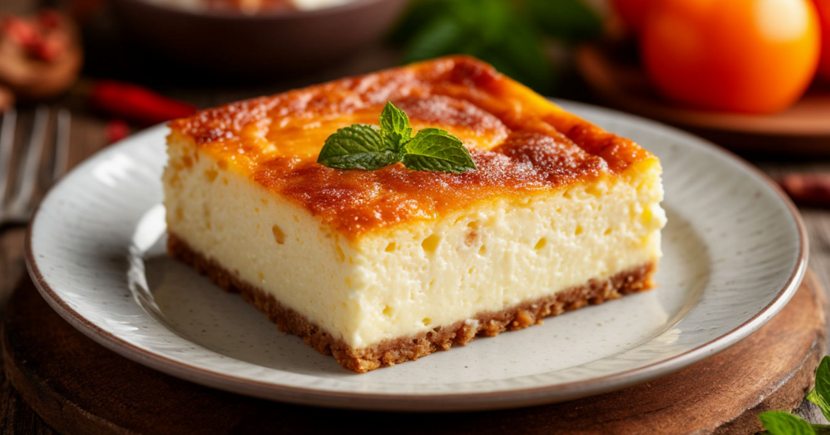 Творожная запеканка как в ресторане: мягкая, бе...