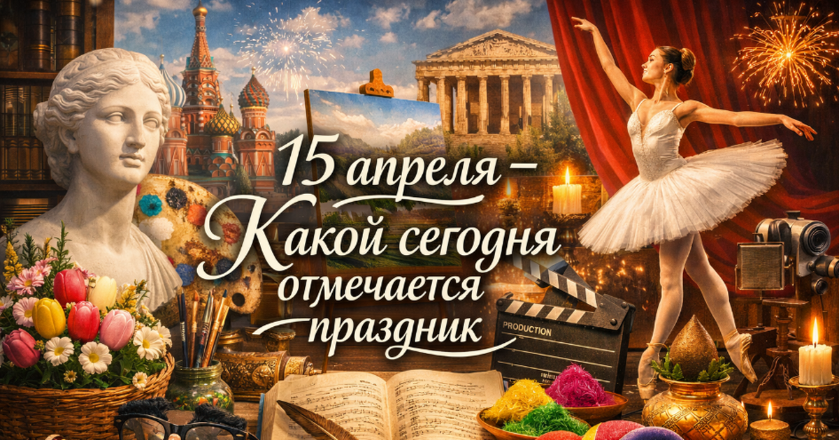 15 апреля — не только День культуры: какие ещё праздники отмечают сегодня 15 апреля: сразу два важных праздника, о которы...