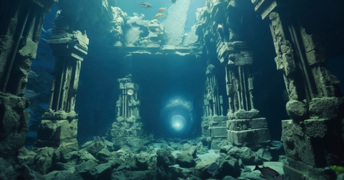 Уникальное гидротермальное поле Lost City в Атл...