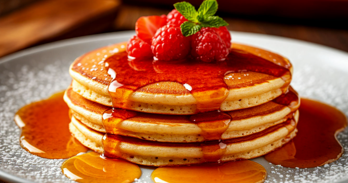 Творожные панкейки без муки: быстрый десерт без...