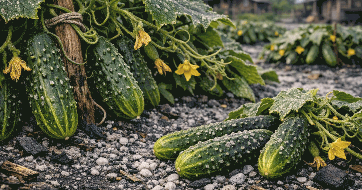 Вместо золы и коровяка: чем подкормить огурцы в...