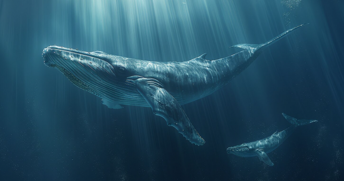 Киты резко замолчали во время морской сейсморазведки в океане Британские океанологи выяснили, что сейсморазве...