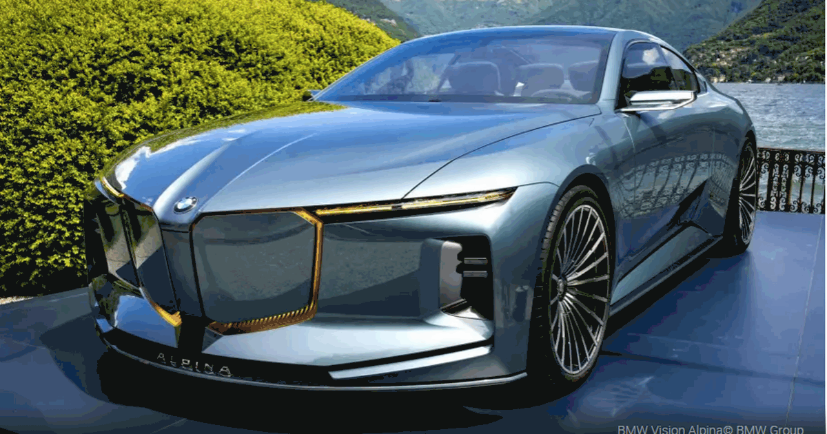 BMW показала Vision Alpina на базе снятой с производства 8-й серии В компании подчеркнули, что Alpina должна разви...