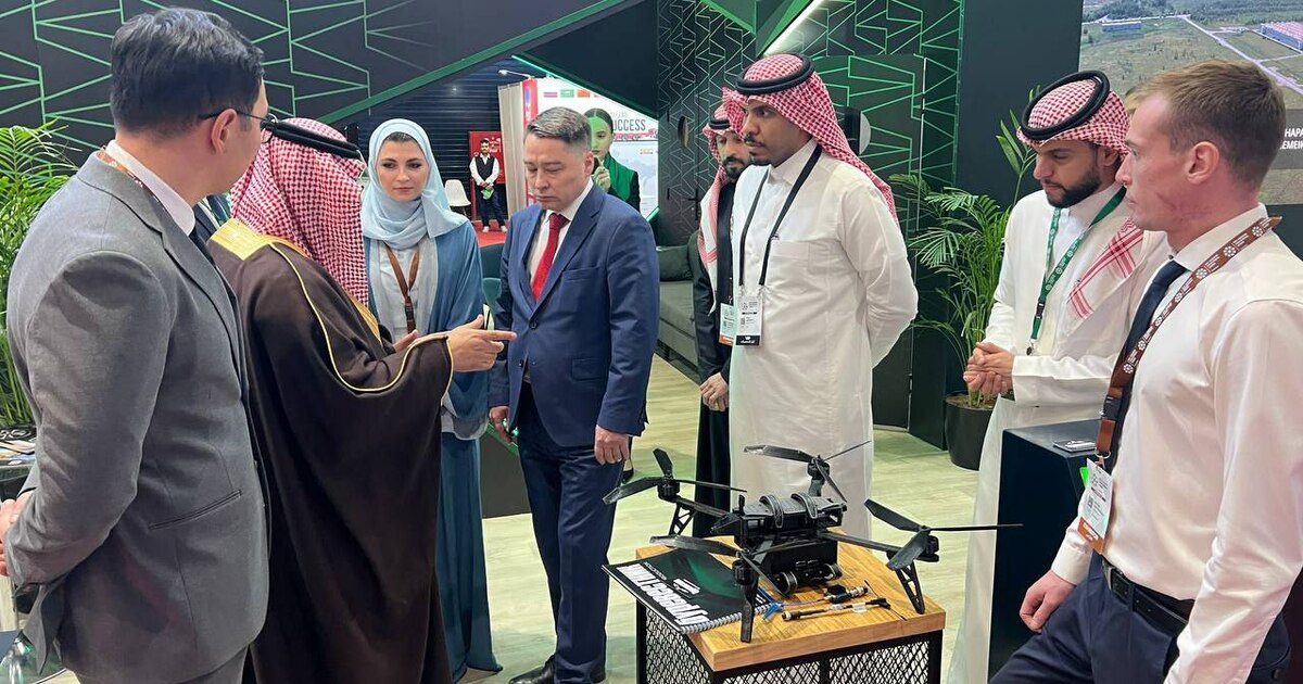 На выставке в Эр-Рияде гостям представили дости...