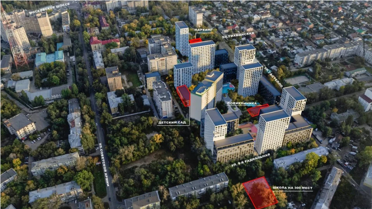 Комплексное развитие территории площадки у Телецентра в Самаре: проект утвержден Проект предусматривает строительство жилья и со...