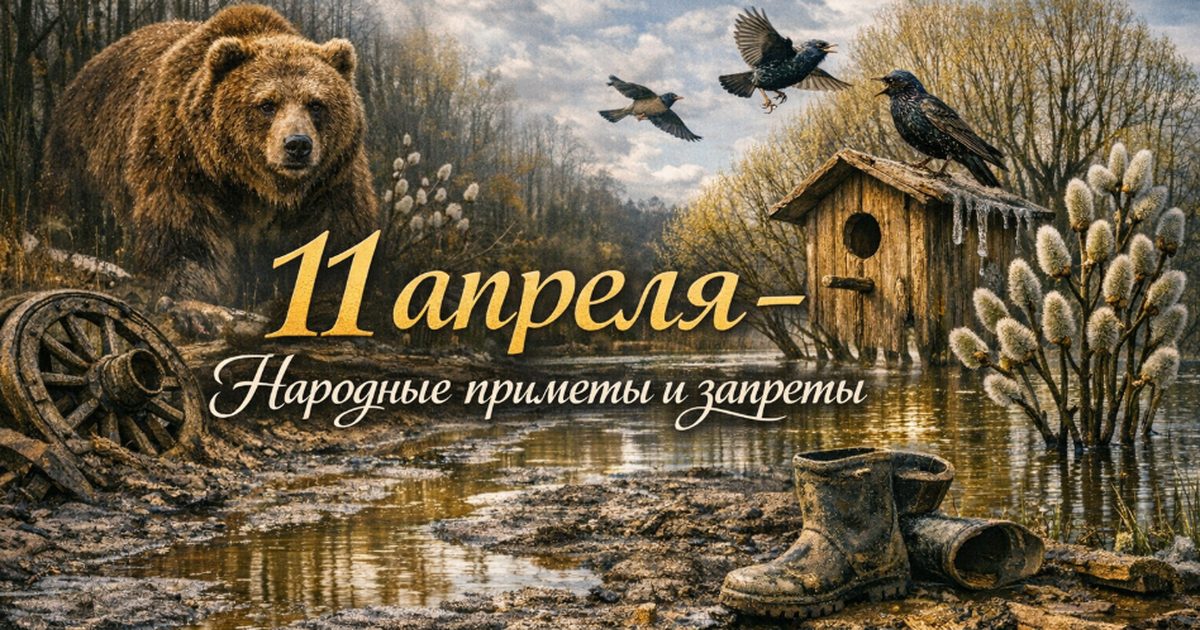 Народные приметы на 11 апреля: что нельзя делать на Берещенье 11 апреля: Берещенье — день, который решает суд...
