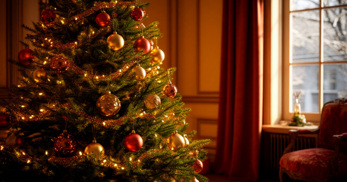 Новогодние ёлки 2025: тренды и идеи для стильно...