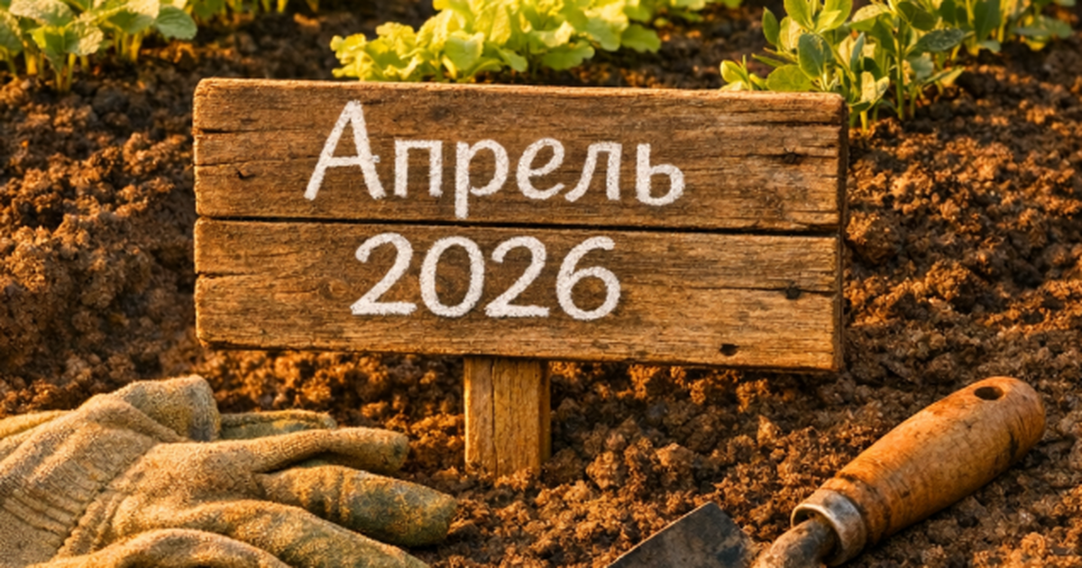 Апрель на даче часто недооценивают. Кажется, чт...