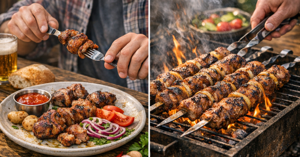 Быстрый шашлык для пикника: сочная курица в майонезе, готовая всего за час Куриный шашлык без сухости: секрет в маринаде В...