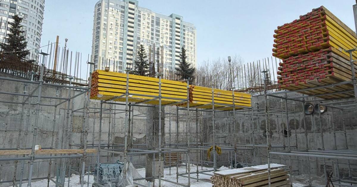 Техническая готовность объекта составляет около...