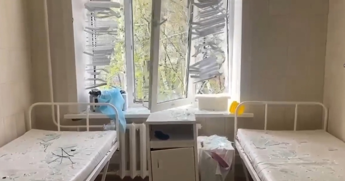 Удар был нанесён вблизи родильного дома в Новок...