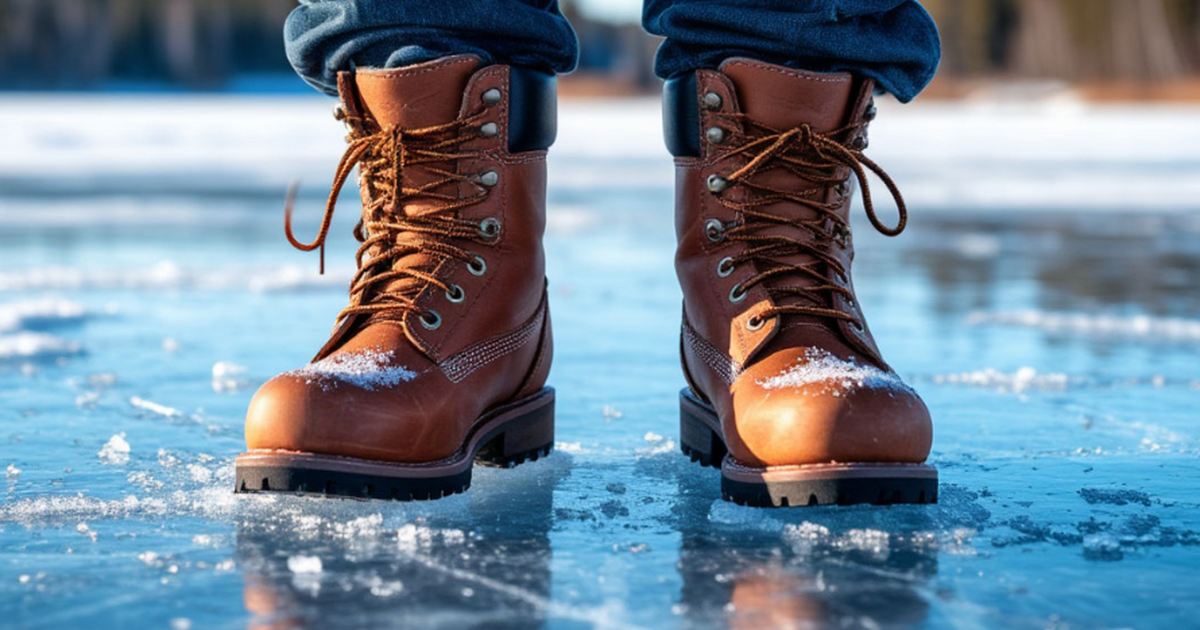 Как сделать обувь нескользкой на льду за 5 мину...