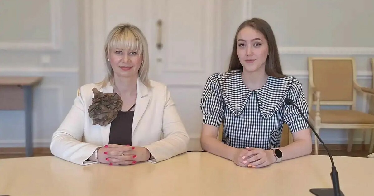 Она представила доклад в секции «Зеленая трансф...