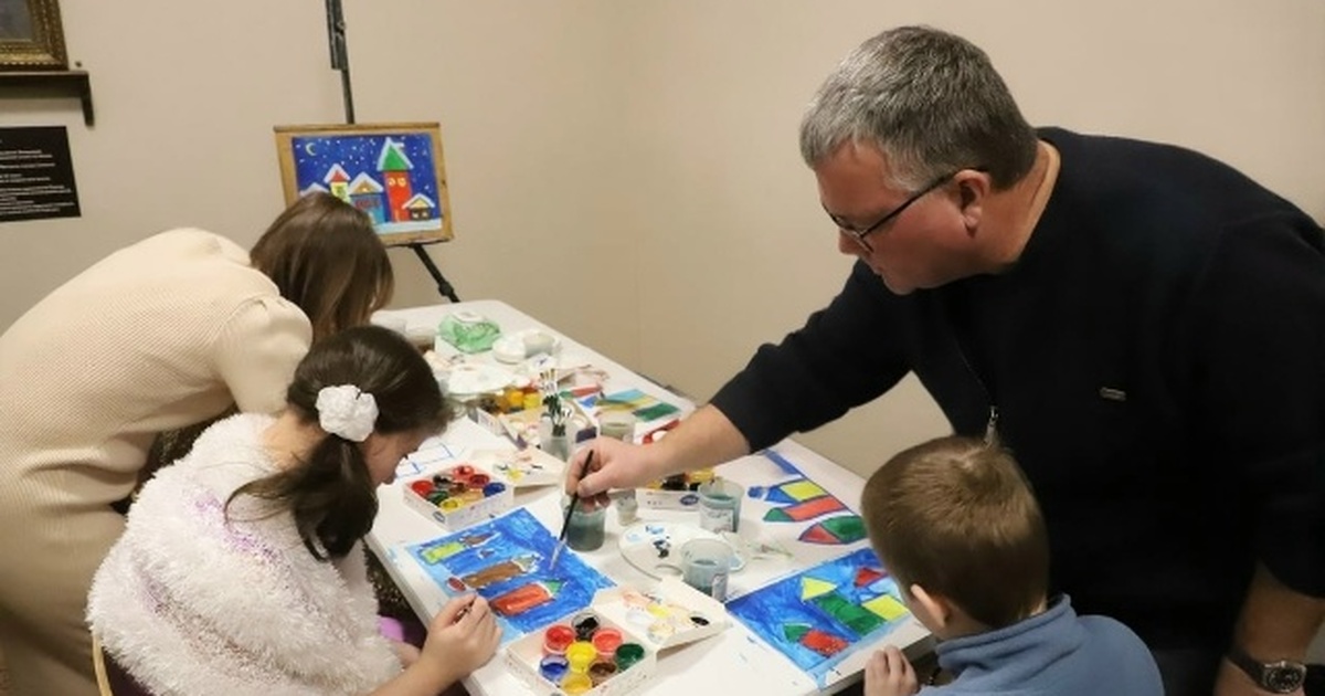 Акция прошла в центре "Кириллица" при Кирилло-М...