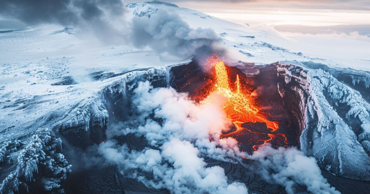 Синхронные извержения на Ио указывают на губчатую структуру недр спутника Пять вулканов на спутнике Юпитера Ио одновремен...