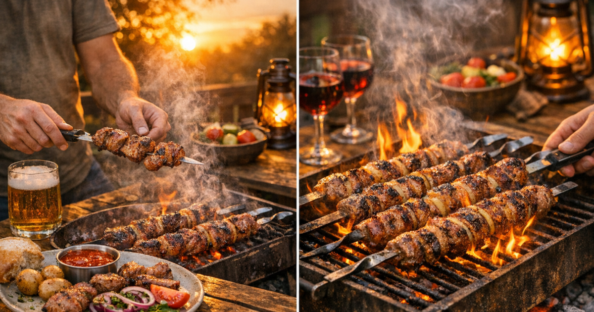 Шашлык из куриной грудки, который тает во рту К...