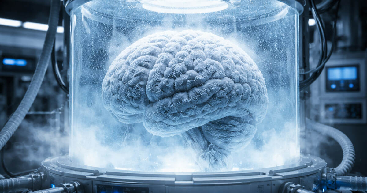 Nature: впервые оживлён мозг после длительной криоконсервации В журнале Nature описан эксперимент: после длит...