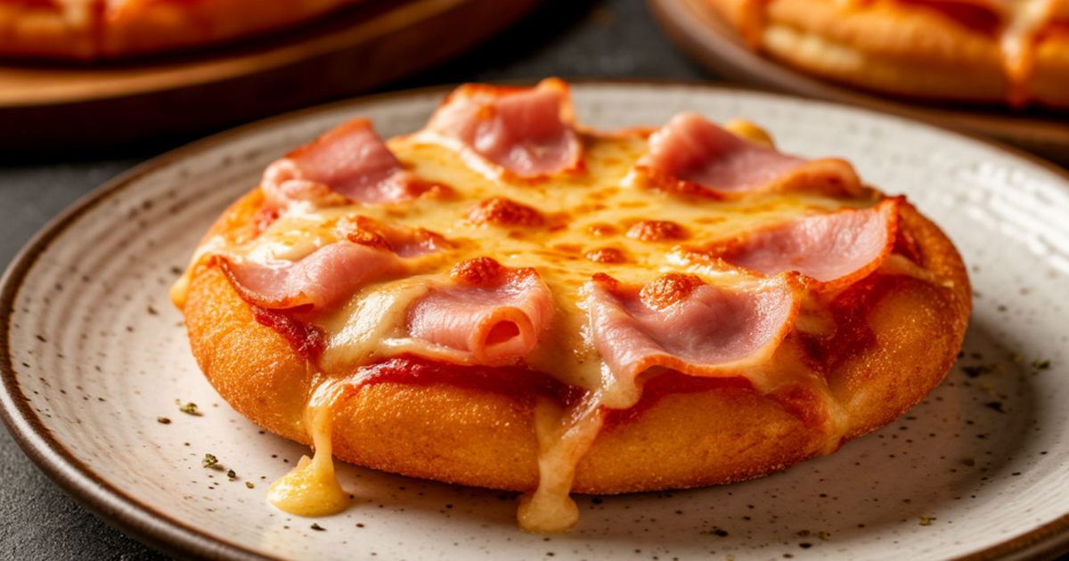 Пицетта на хлебе: быстрый перекус без заморочек...