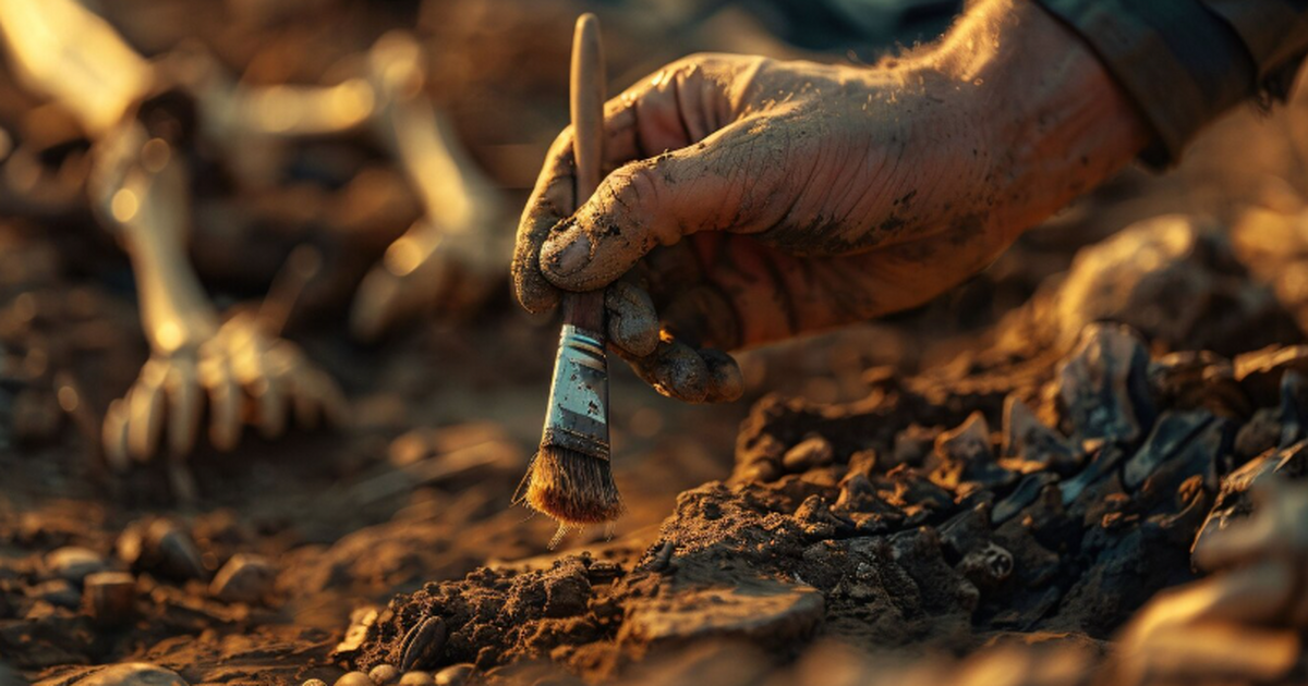 Археологи нашли бронзовый фрагмент 1390 года, к...