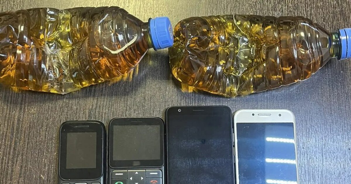В колонию пытались передать сотовые телефоны и ...
