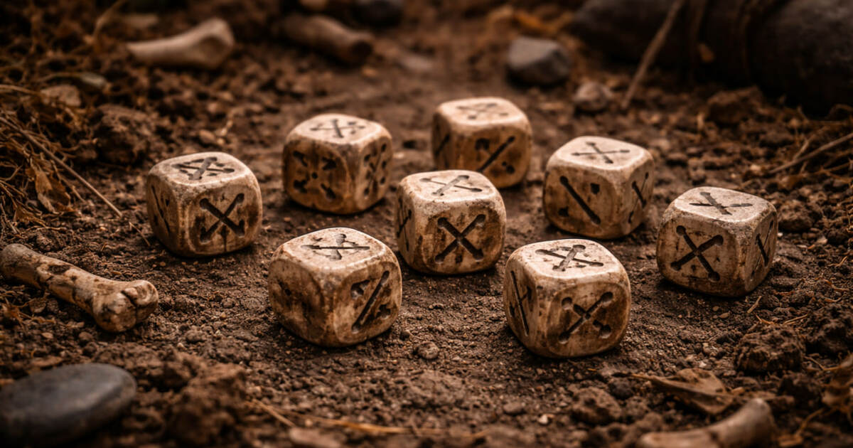 Анализ гадальных костей и археологических данны...