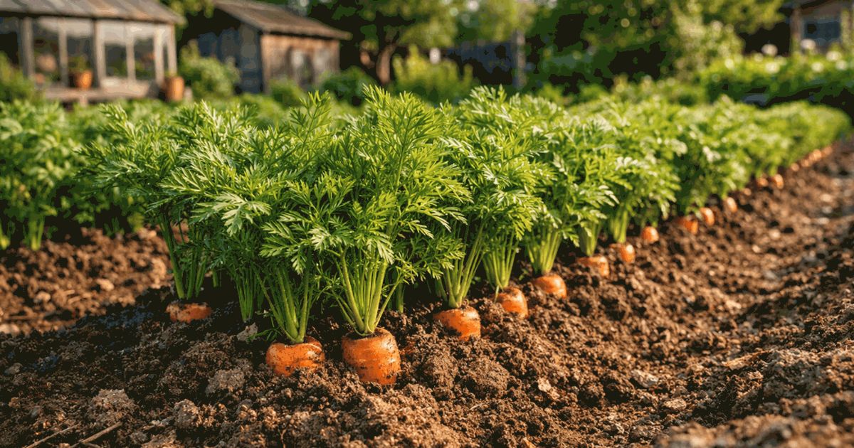 Морковь больше не прореживаю: смесь 1:3 по боро...