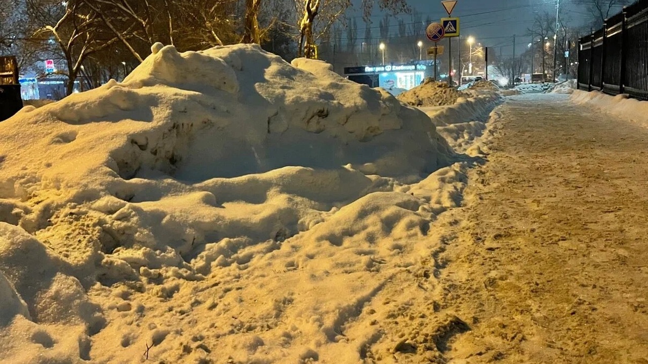 Самара этой зимой словно решила примерить звани...