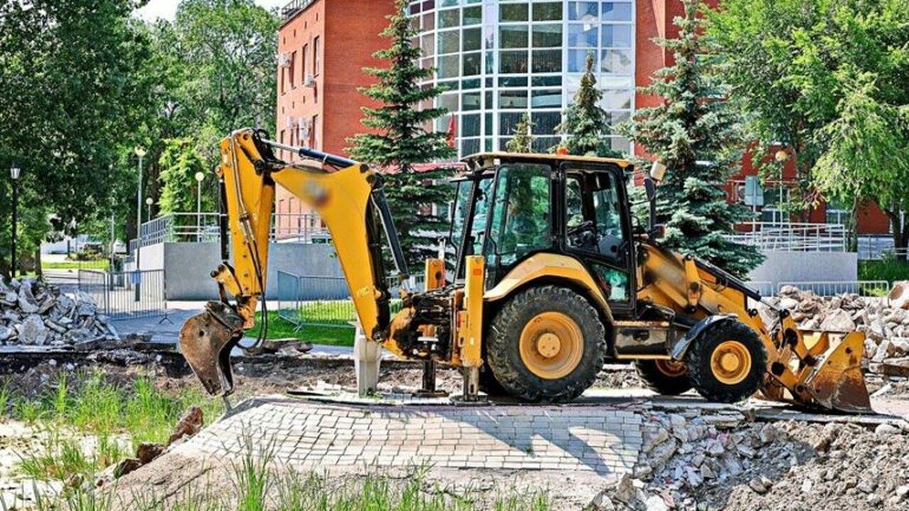 В Самаре в парке Победы будет установлен "сухой фонтан" В парке идет модернизация входной зоны