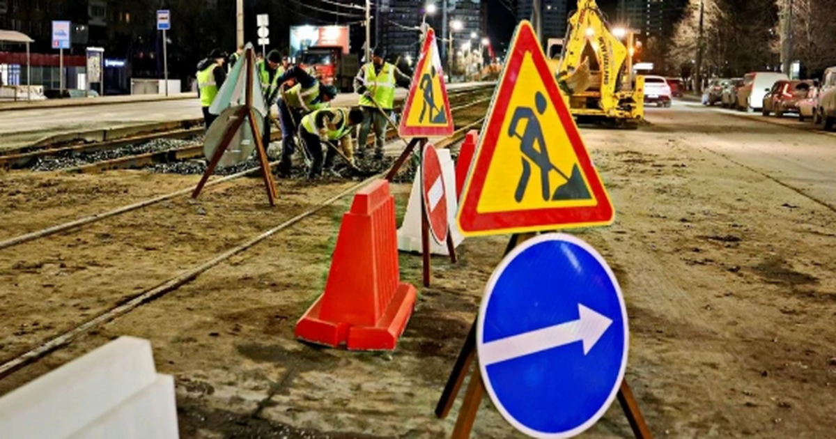 Работы уже начались на пересечении проспекта Ле...