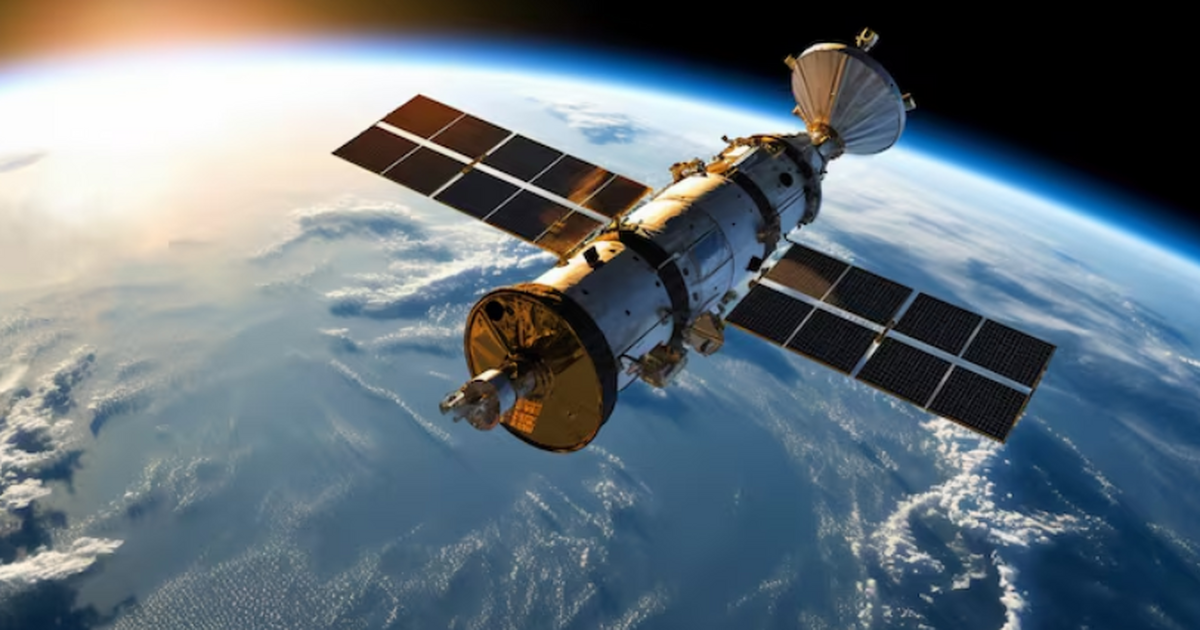 В России создан макет радиолокационного спутник...