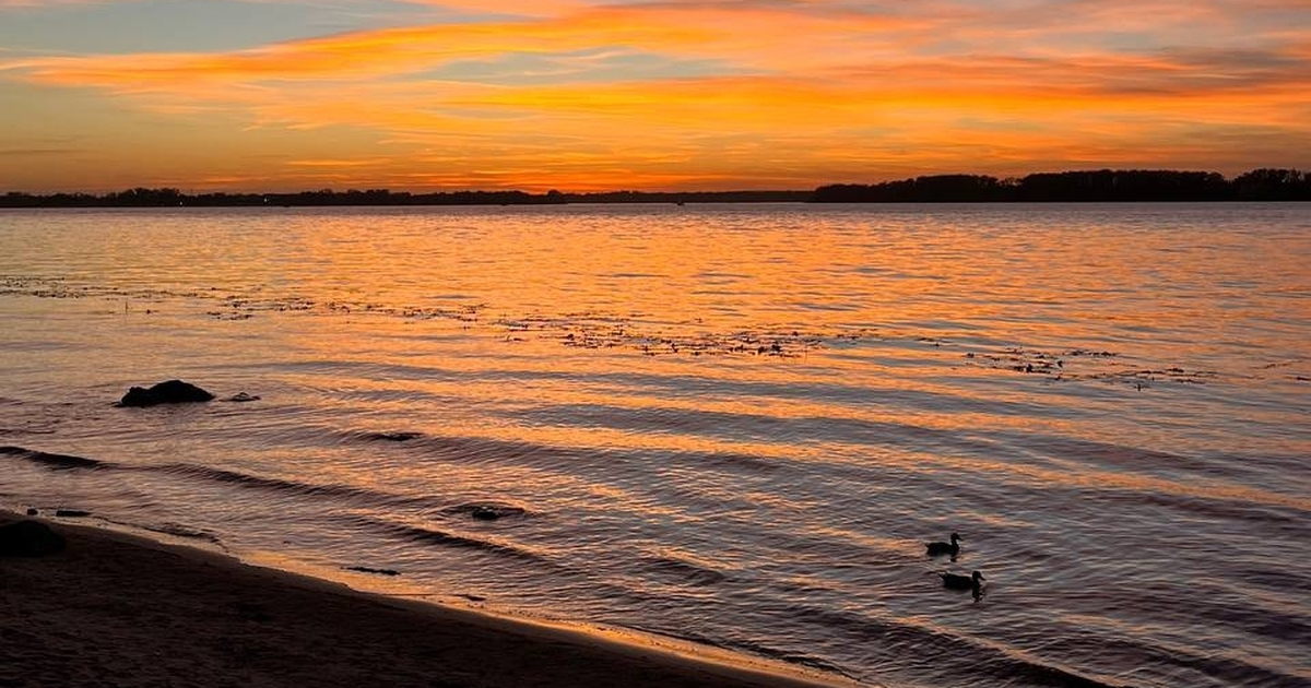 Температура воды в Волге у Самары достигла +19°C Температура воды в Волге у Самары 10 июня 2026 ...