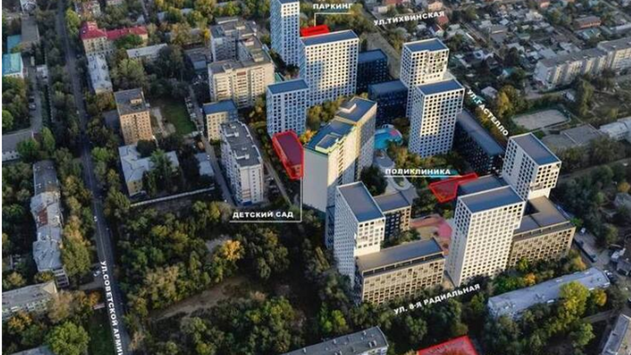 Проект предусматривает строительство высоток и ...