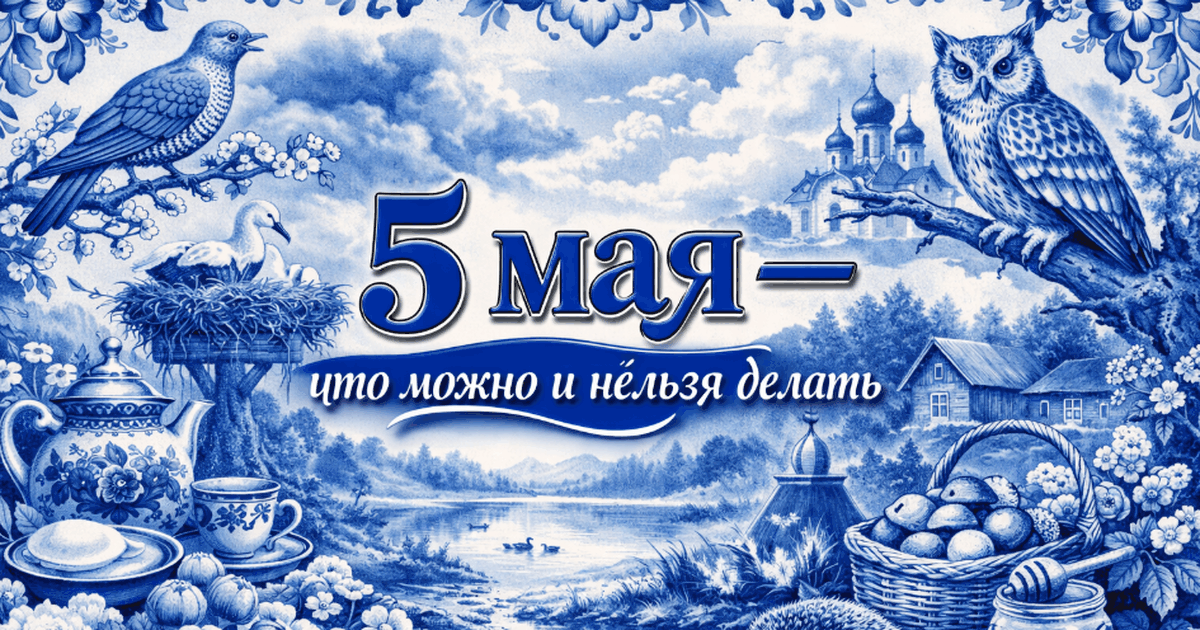 5 мая в народном календаре считался днём, когда...