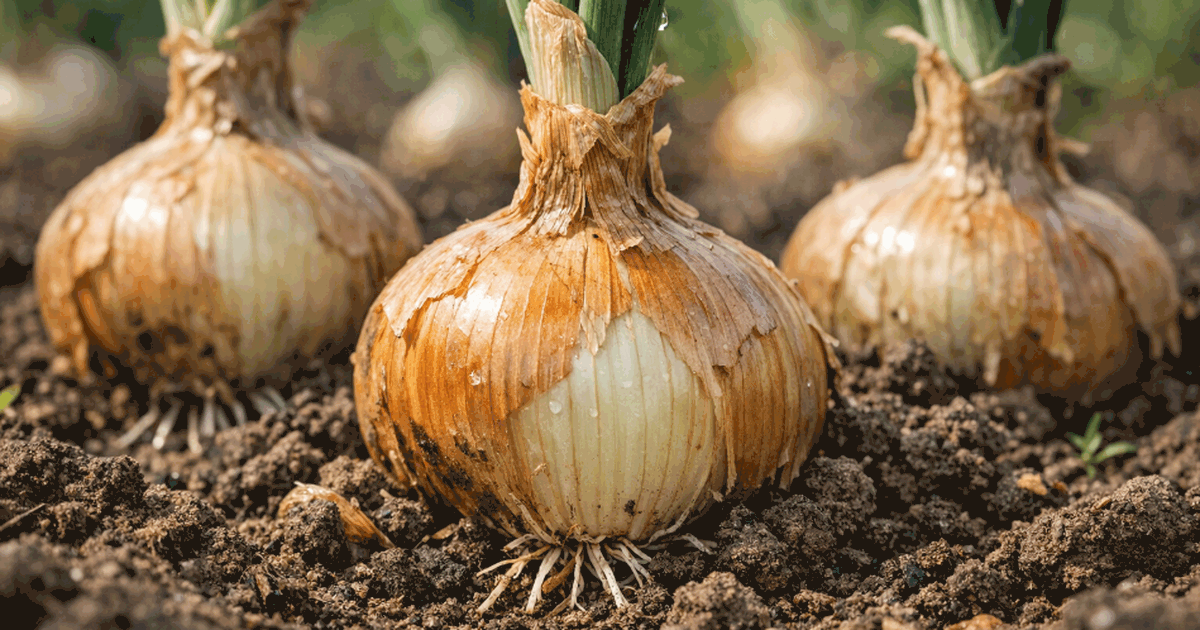 Обычная щепотка в лунку — и лук растет иначе. Б...