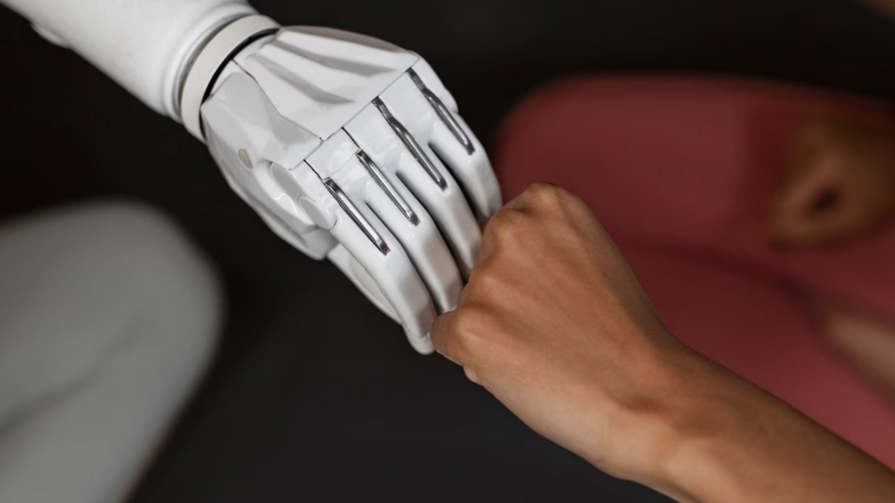 Пациент Neuralink Ник Рэй управляет роботизированной рукой силой мысли Пациент научился управлять роботизированной рук...