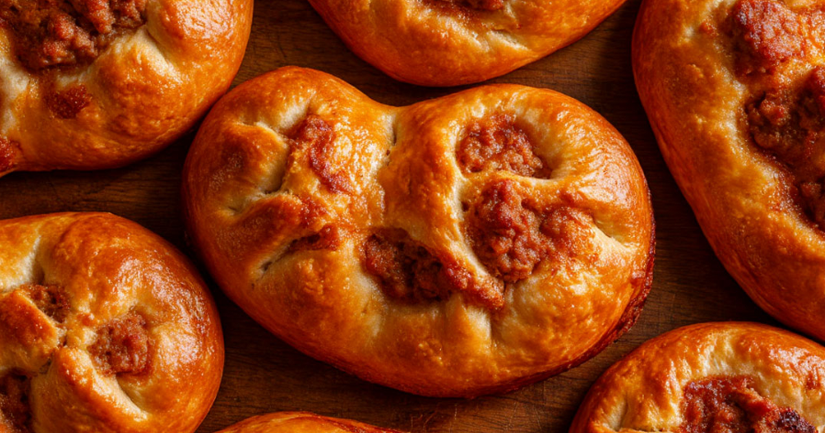 Тесто на тёплом кефире: пирожки получаются как ...