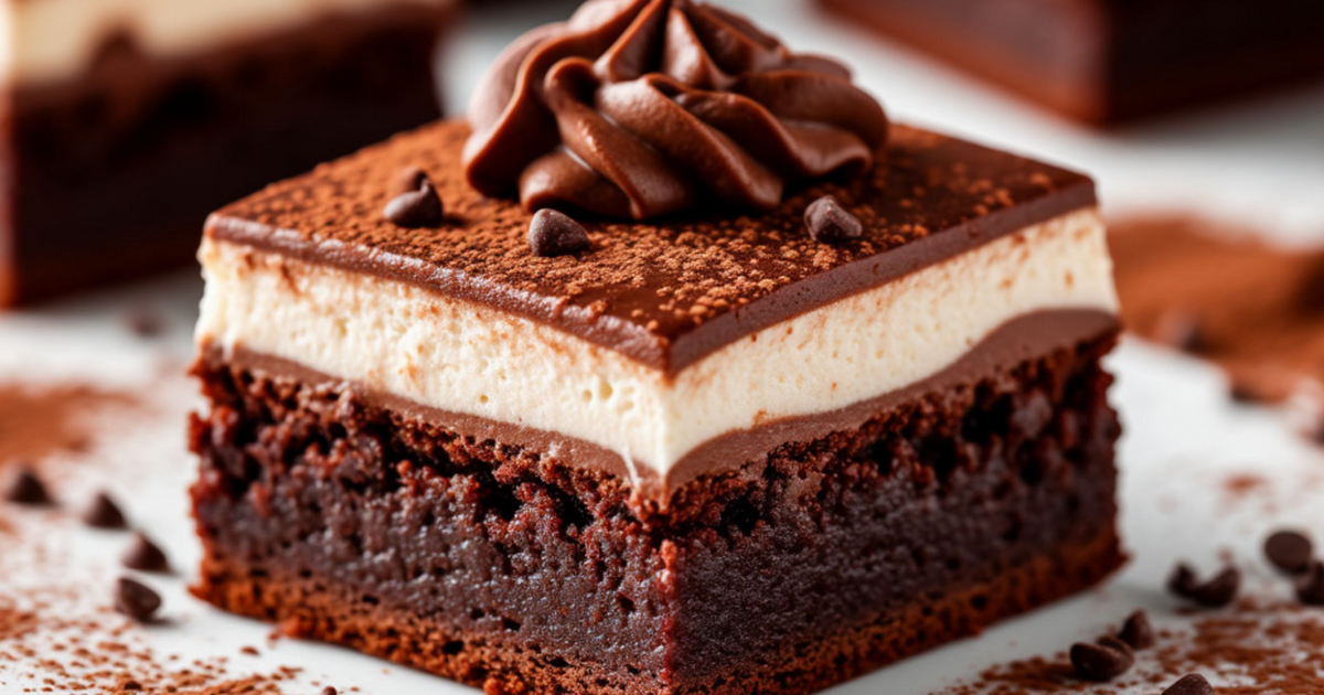 Нежные шоколадные пирожные без сложностей Этот ...
