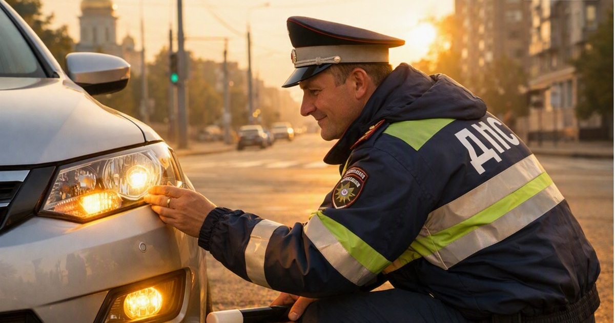 Габаритные огни не заменяют ближний свет или ДХ...