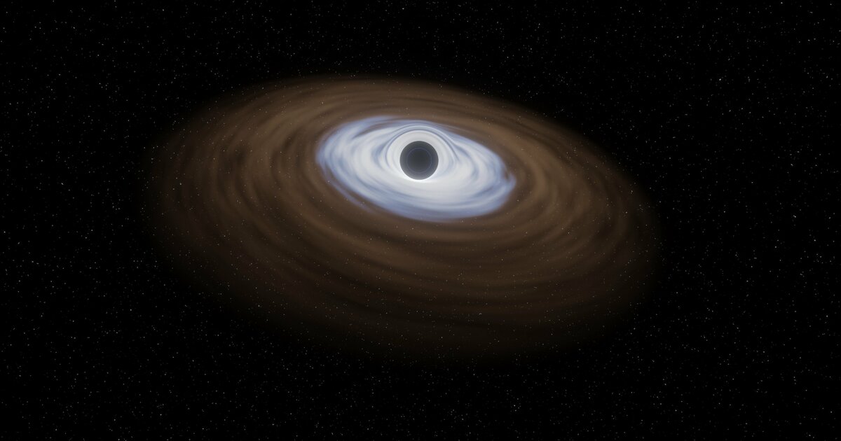 Учёные впервые увидели, как чёрная дыра закручивает пространство-время Ученым удалось зафиксировать прецессию Лензе-Ти...