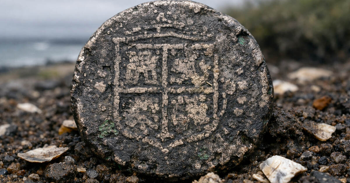 В Чили нашли серебряную монету в руинах испанской колонии XVI века Археологи в Чили нашли серебряную монету XVI ве...